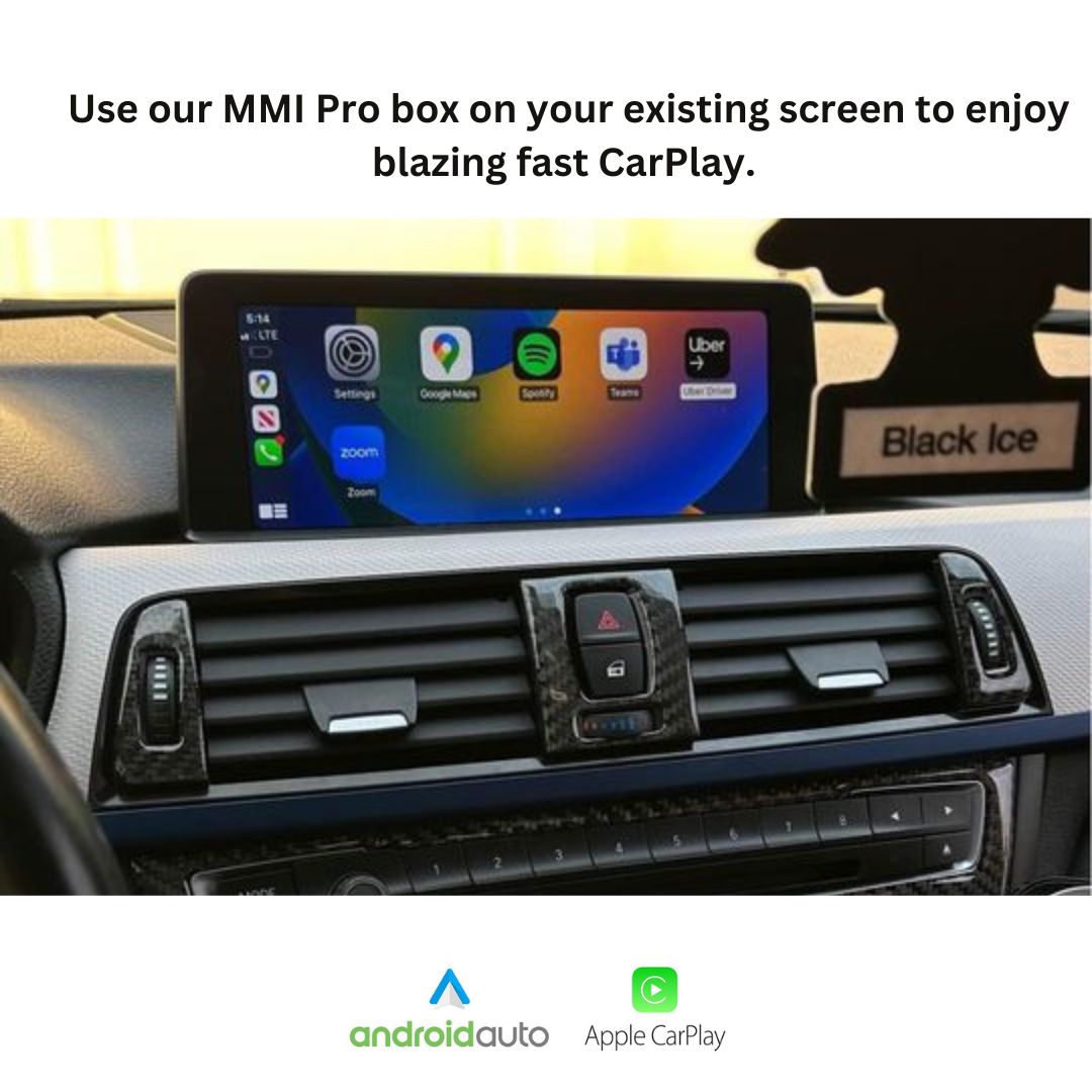 BMW MMI+ Apple CarPlay / Android Auto (ALL 2009 - 2018)