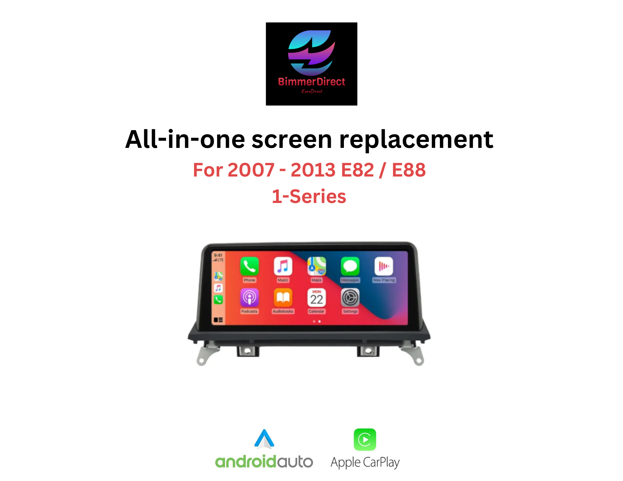 BMW専用 CarPlay/AndroidAuto 対応 防水ディスプレイ BMW専用 CarPlay/AndroidAuto 対応 防水ディスプレイ Amazon.co.jp